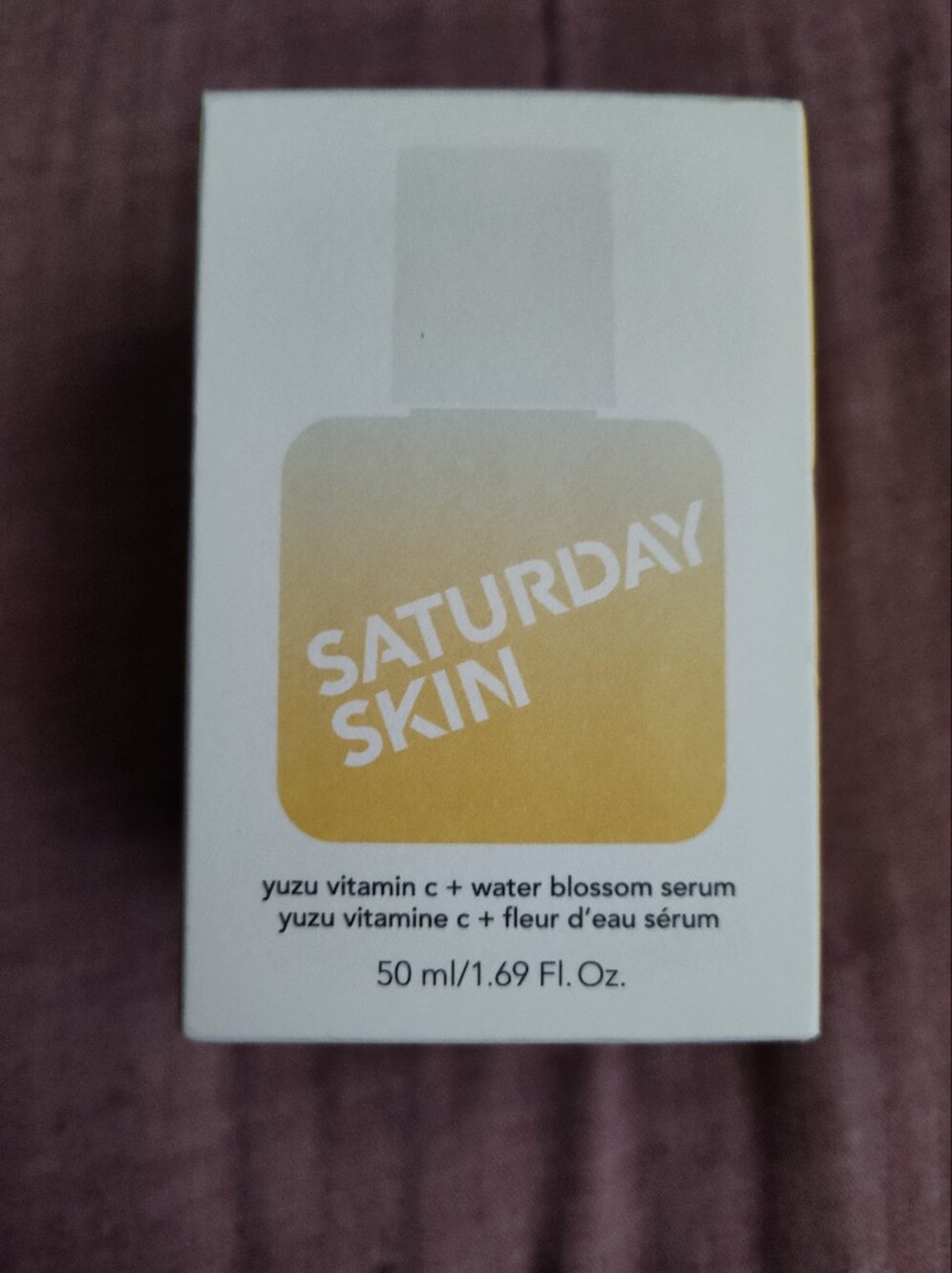 Saturday Skin Yuzu Vitamin C + Water Blossom Serum — Yellow